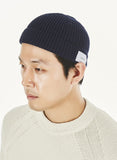 VARZAR(バザール) Everyday label watch cap navy