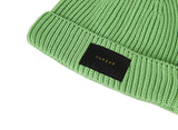 VARZAR(バザール) Everyday label watch cap neon