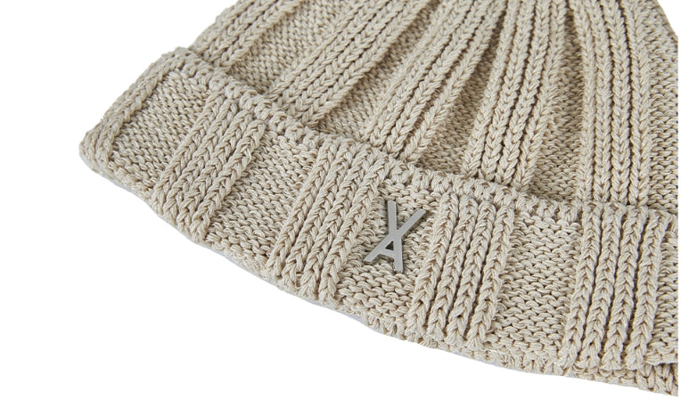 VARZAR(バザール) Everyday Stud Watch Cap beige