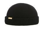 VARZAR(バザール) Bold Metal Tip Wool Watch Cap black