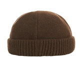 VARZAR(バザール) Bold Metal Tip Wool Watch Cap brown