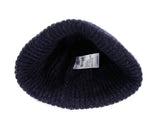 VARZAR(バザール) Logo point heavy watch cap navy