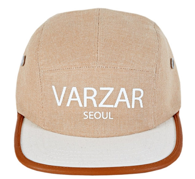 VARZAR(バザール) classic hemp camp cap beige