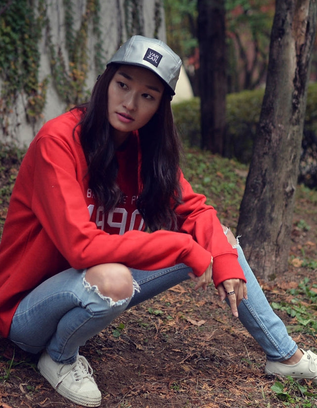 VARZAR(バザール)   3M reflecting camp cap silver/black