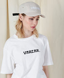 VARZAR(バザール)    Varzar logo camp cap beige