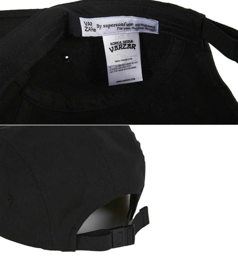 VARZAR(バザール)    Minimal Warpen Camp Cap black