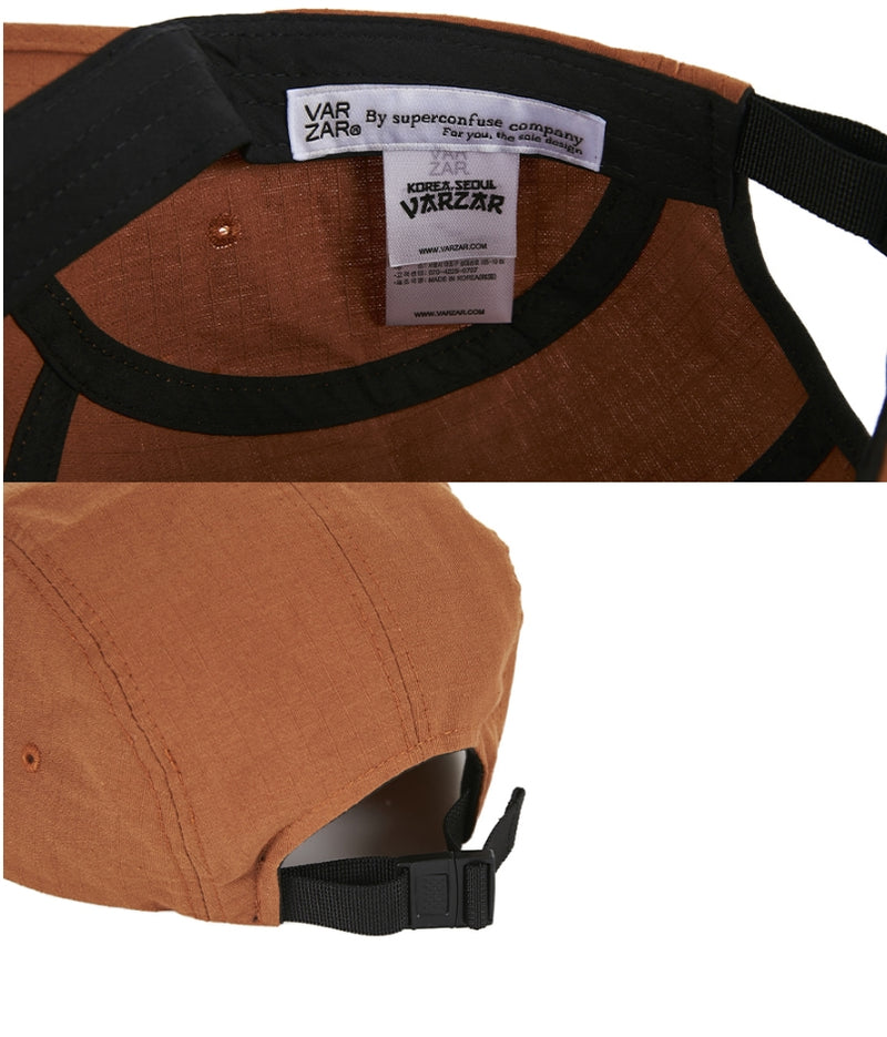 VARZAR(バザール)    Minimal Warpen Camp Cap orange