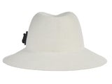 VARZAR(バザール)   Camellia wool floppy hat cream