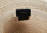 VARZAR(バザール) Pure Natural Raffia Hat Black