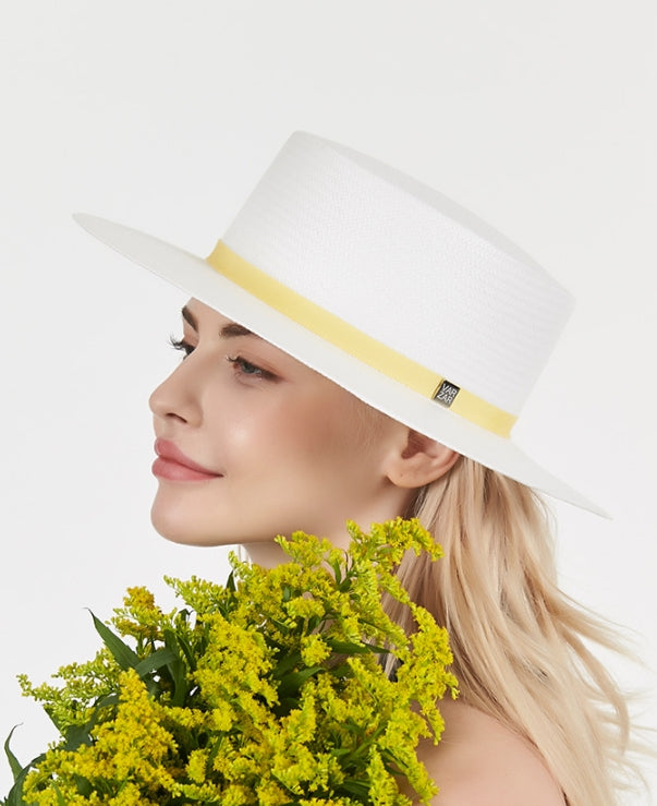 VARZAR(バザール) Basic Paper Bottle Hat yellow