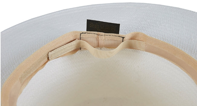 VARZAR(バザール) Lace Strap Paper Bottle Hat white