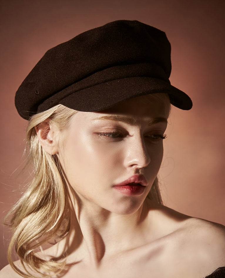 VARZAR(バザール) Stud logo matroos cap black