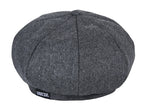 VARZAR(バザール) Wool newsboy cap grey