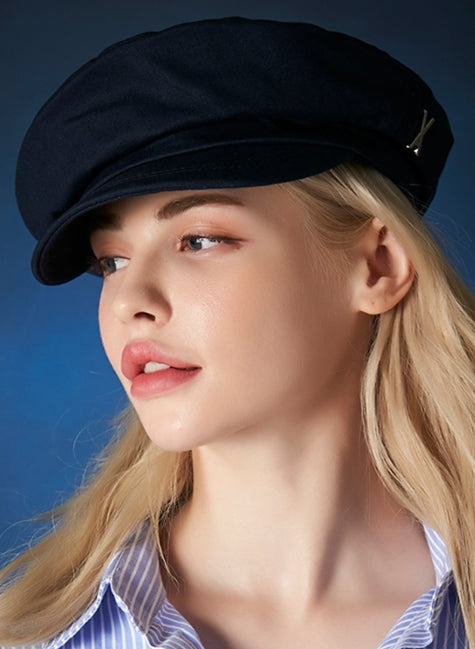 VARZAR(バザール) Stud logo cotton Maduros cap navy