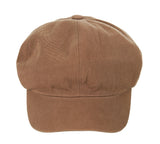 VARZAR(バザール) VARZAR embroidery newsboy cap brown