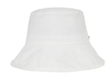 VARZAR(バザール) Wide Brim Rivet Wash Bucket Hat white
