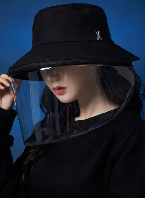 VARZAR(バザール) Stud logo protect bucket hat black