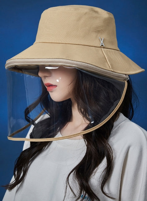 VARZAR(バザール) Stud logo protect bucket hat beige