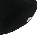 VARZAR(バザール) Bold Metal Tip Cloche Hat black