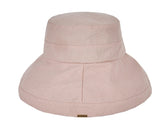 VARZAR(バザール) Metal tip overfit bucket hat baby pink