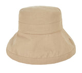 VARZAR(バザール) Metal tip overfit bucket hat baby beige