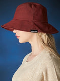 VARZAR(バザール) Wire Brim Bucket Hat Burgundy