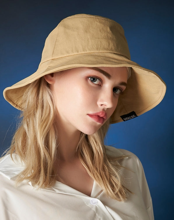 VARZAR(バザール) Wire Brim Bucket Hat beige