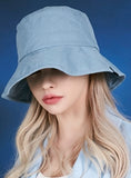 VARZAR(バザール) Wide Brim Wash Bucket Hat Sky Blue