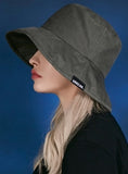 VARZAR(バザール) Wide Brim Wash Bucket Hat grey