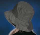 VARZAR(バザール) Wide Brim Wash Bucket Hat grey
