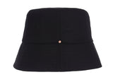 VARZAR(バザール) Rose gold rivet bucket hat black