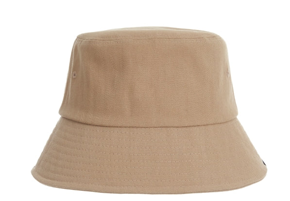 VARZAR(バザール) Herringbone label bucket hat beige