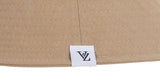 VARZAR(バザール) Herringbone label bucket hat beige