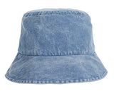 VARZAR(バザール) Stone-washed denim bucket hat right indigo