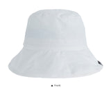 VARZAR(バザール) Wide Brim Wash Bucket Hat White