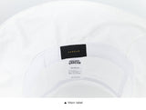 VARZAR(バザール) Wide Brim Wash Bucket Hat White
