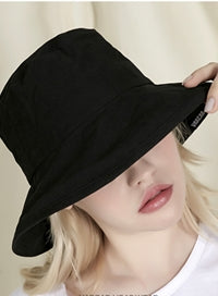 VARZAR(バザール) Wide Brim Wash Bucket Hat black