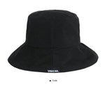 VARZAR(バザール) Wide Brim Wash Bucket Hat black