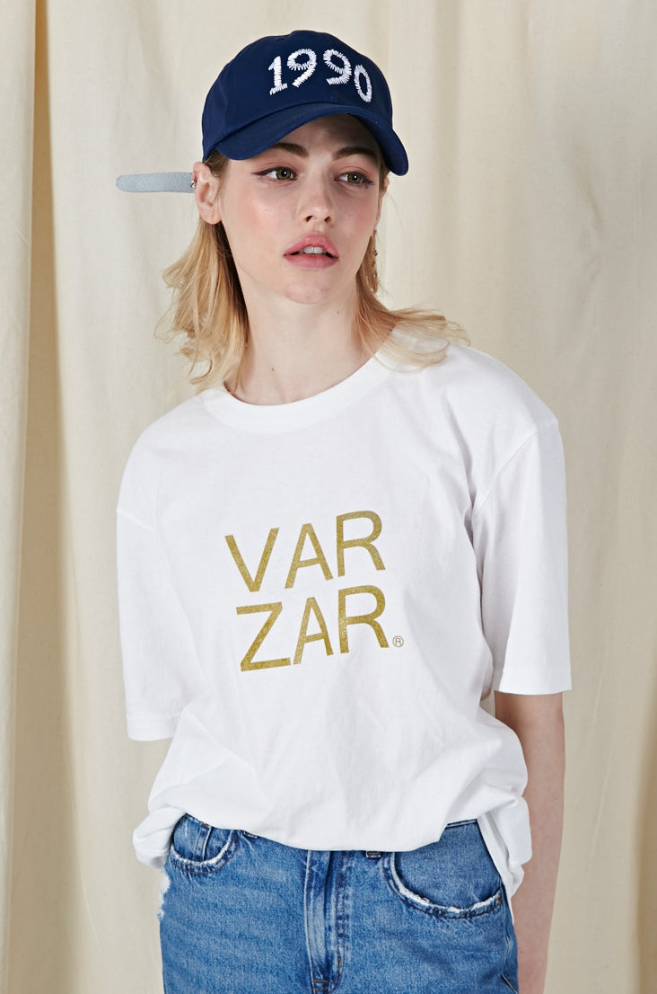 VARZAR(バザール) 1990 zigzag ballcap navy