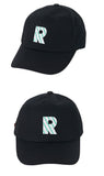 VARZAR(バザール) R applique ballcap black