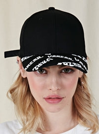 VARZAR(バザール) Varzar multi logo ballcap black