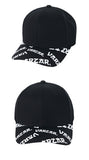 VARZAR(バザール) Varzar multi logo ballcap black