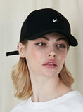 VARZAR(バザール)  V new logo ballcap black