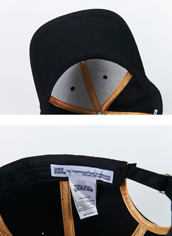 VARZAR(バザール) Logo Ball Cap Black