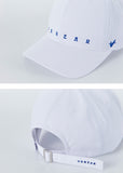 VARZAR(バザール) VARZAR embroidery ball cap white