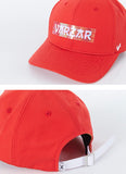 VARZAR(バザール) Transparent hologram ballcap red