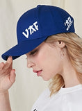VARZAR(バザール)  Side view point ball cap navy