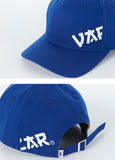 VARZAR(バザール)  Side view point ball cap navy