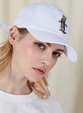 VARZAR(バザール)   Cat printing ballcap white