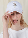 VARZAR(バザール) Dog printing ballcap white